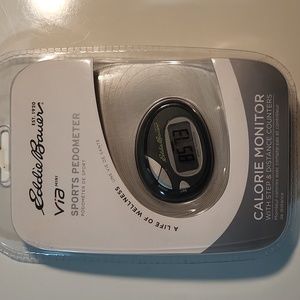 NWT Eddie Bauer Sports Pedometer / Calorie Monitor